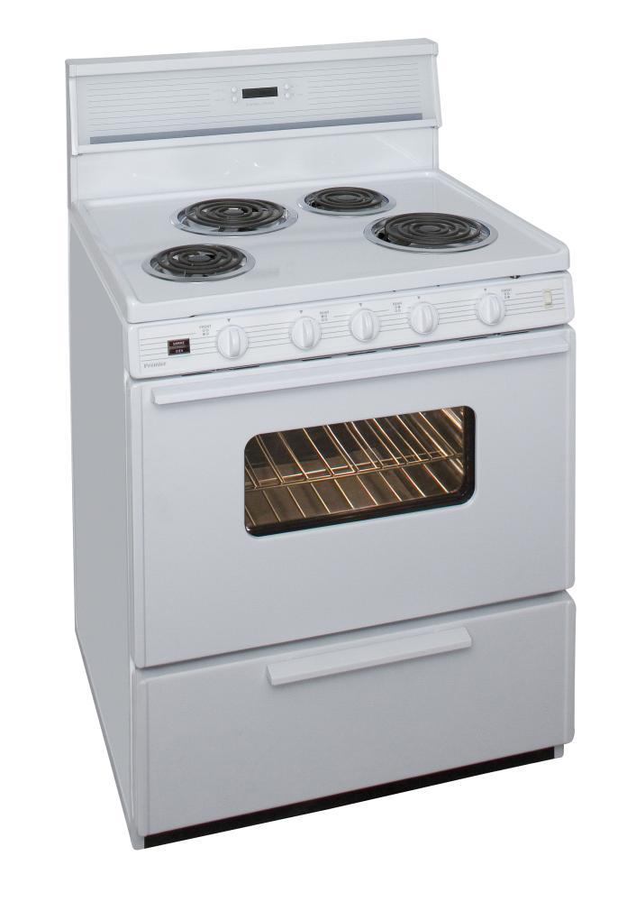 PREMIER EDK240OP 30 in. Freestanding Electric Range in White