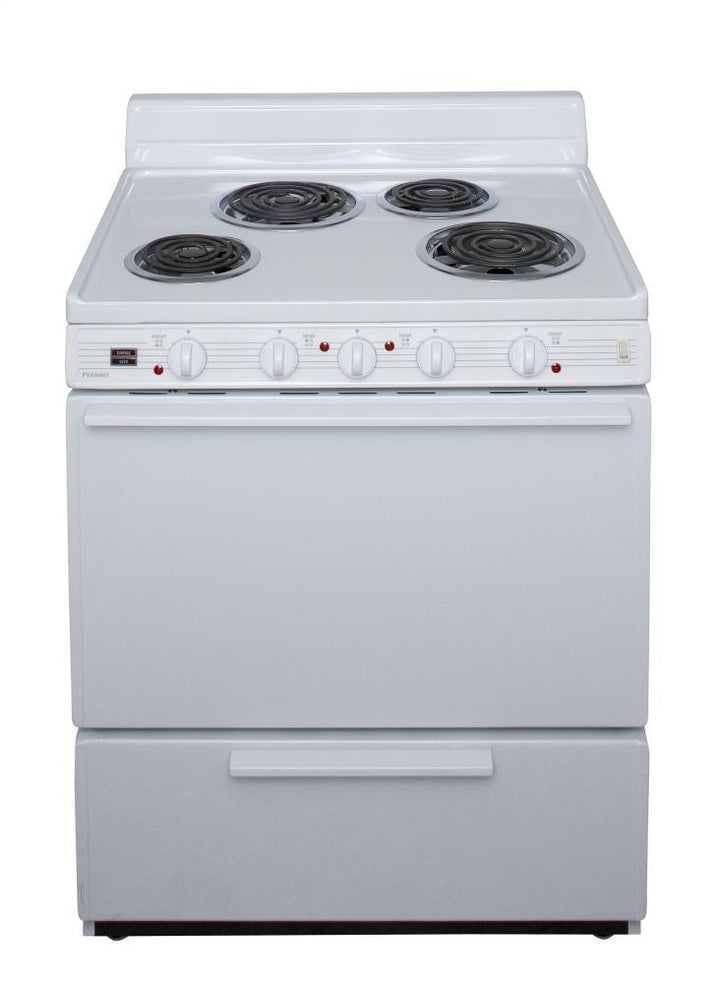 PREMIER EDKLOHOP 30 in. Freestanding Electric Range in White