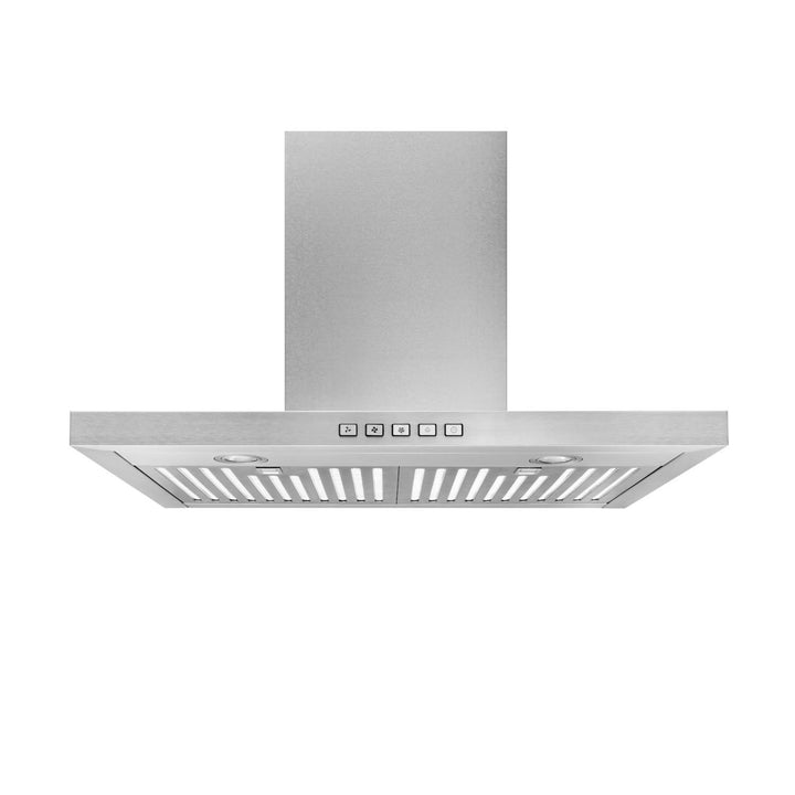 BROAN BWT2304SS 30-Inch Convertible Wall-Mount T-Style Chimney Range Hood, 450 MAX CFM, Stainless Steel