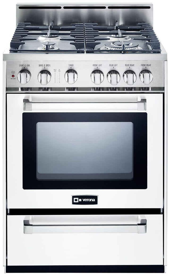 VERONA VEFSGG244NW 24" Gas Range - White