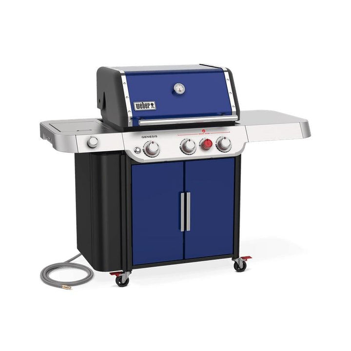 WEBER 37480001 GENESIS E-335 Gas Grill - Deep Ocean Blue Natural Gas