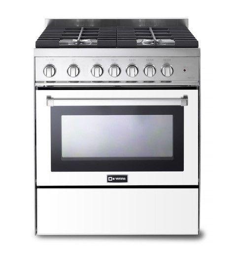 VERONA VEFSGG304NW 30" Gas Range - White