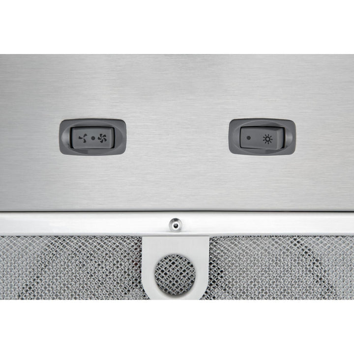 BROAN PM300SS 21-Inch Custom Range Hood Power Pack, 300 Max Blower CFM, Stainless Steel