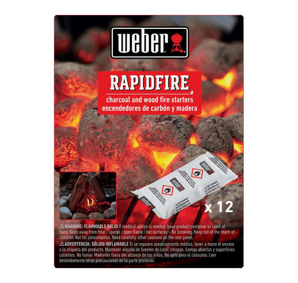 WEBER 7480 Weber Rapidfire Fire Starters