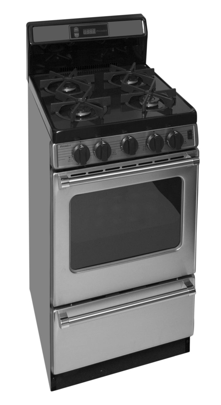 PREMIER P20S3502P 20 in. Freestanding Gas Range in Stainless Steel