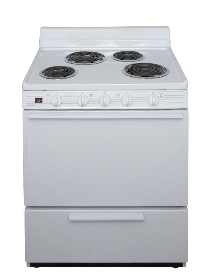 PREMIER EDK100OP 30 in. Freestanding Electric Range in White