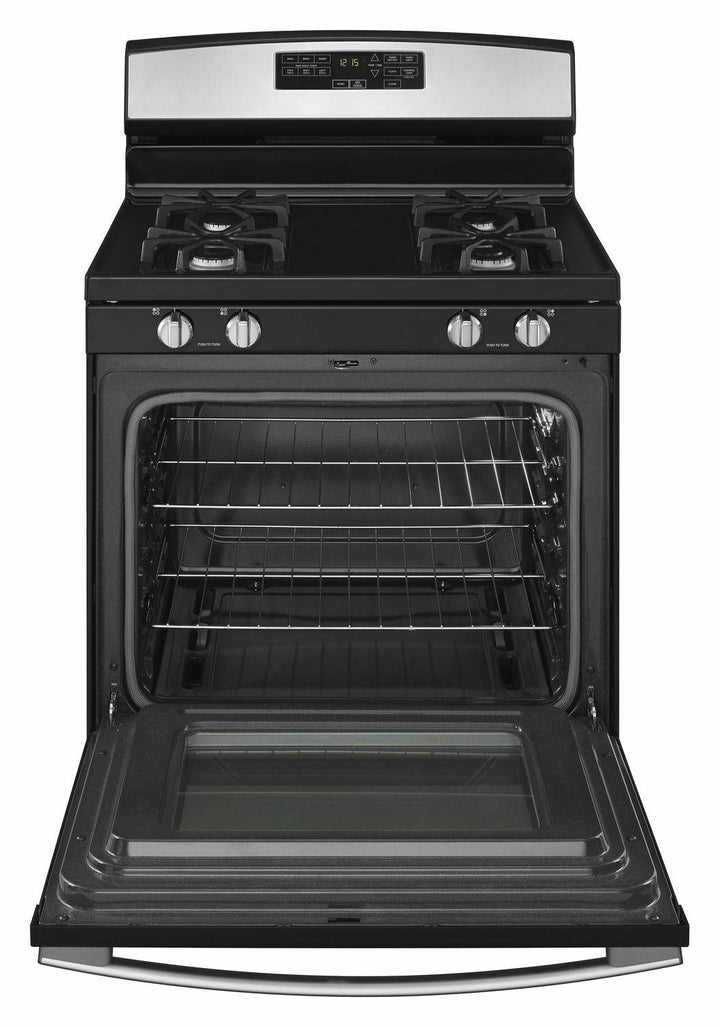 AMANA AGR6603SFS 30-inch Gas Range with Self-Clean Option - Stainless Steel