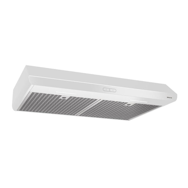 BROAN BKDEG130WW Sahale 30-Inch Convertible Under-Cabinet Range Hood, ENERGY STAR R , 375 Max Blower CFM, White