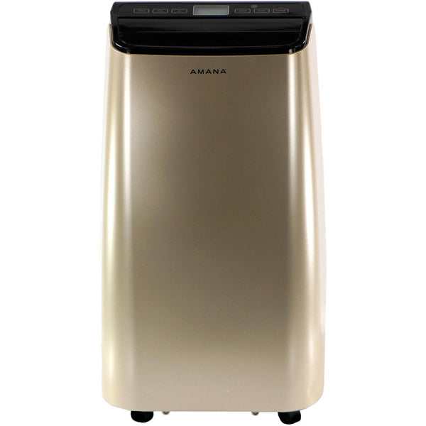 AMANA AMAP101AD2 Portable Air Conditioner with Remote Control in Gold/Black for Rooms up to 450-Sq. Ft.