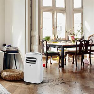 MIDEA MAP10S1CWT 10,000 BTU / 5800 BTU SACC Midea SmartCool Portable Air Conditioner