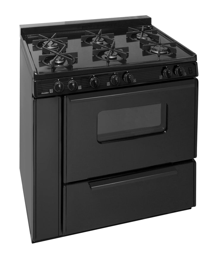 PREMIER STK2X0BP 36 in. Freestanding Sealed Burner Gas Range in White