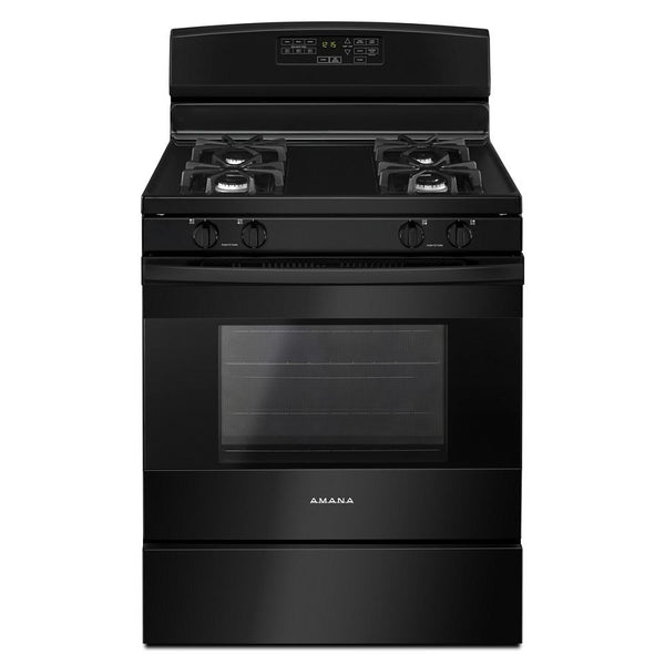 AMANA AGR6603SFB 30-inch Gas Range with Self-Clean Option