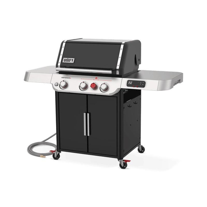 WEBER 37510001 GENESIS EX-325s Smart Gas Grill - Black Natural Gas