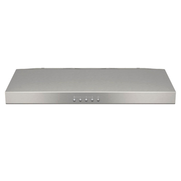 BROAN BCSQ130SS Glacier 30-Inch Convertible Under-Cabinet Range Hood, 375 Max Blower CFM, Stainless Steel