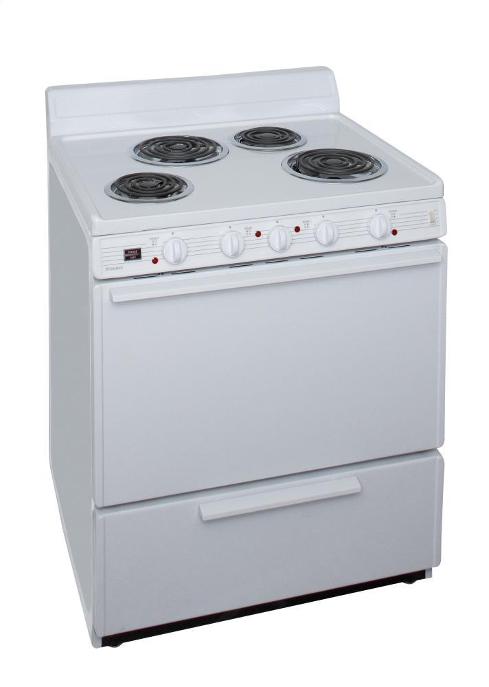 PREMIER EDKLOHOP 30 in. Freestanding Electric Range in White