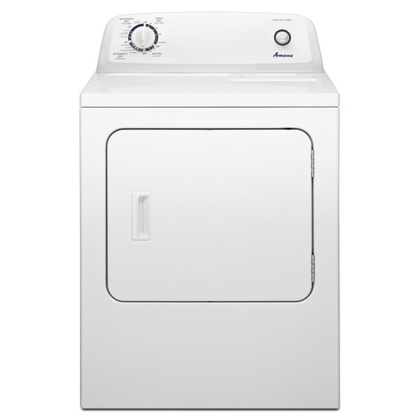 AMANA NED4655EW 6.5 cu. ft. Electric Dryer with Wrinkle Prevent Option