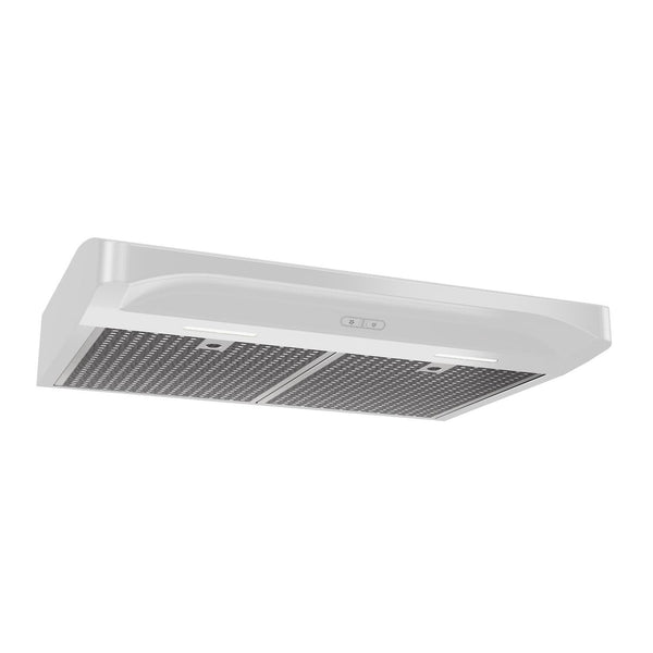 BROAN ALT230WW Elite 30-Inch Convertible Under-Cabinet Range Hood, White, 375 Max Blower CFM