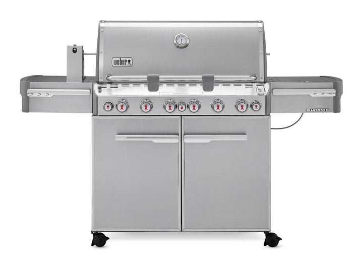 WEBER 7470001 SUMMIT R S-670 TM NATURAL GAS GRILL - STAINLESS STEEL