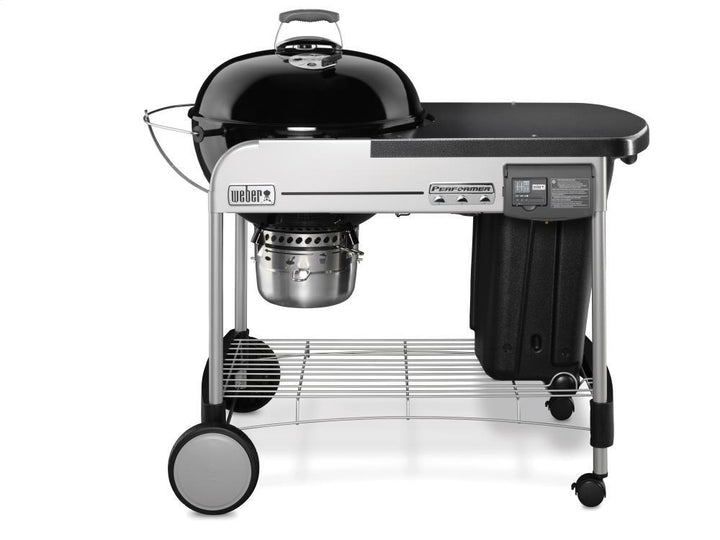WEBER 15501001 PERFORMER R DELUXE CHARCOAL GRILL - 22 INCH BLACK