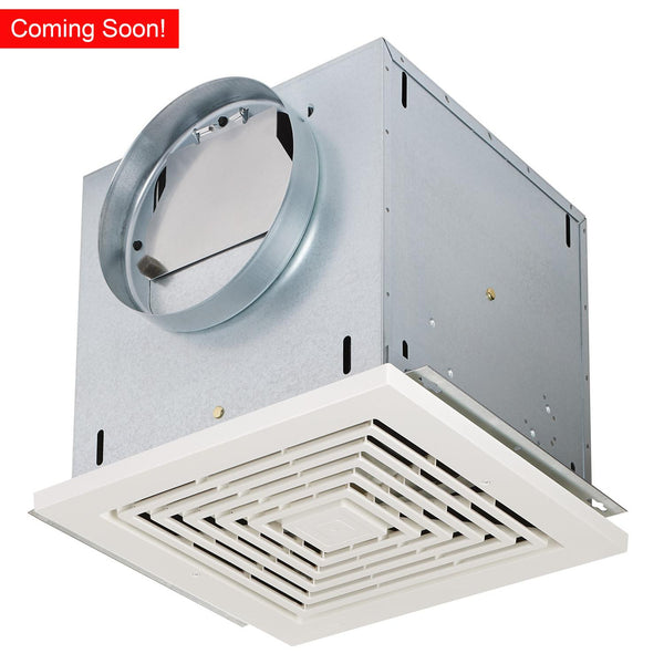 BROAN L100E High-Capacity, Light Commercial 130 CFM Ceiling Mount Ventilation Fan, 0.3 Sones ENERGY STAR R certified