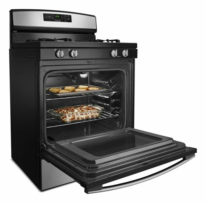 AMANA AGR6603SFS 30-inch Gas Range with Self-Clean Option - Stainless Steel