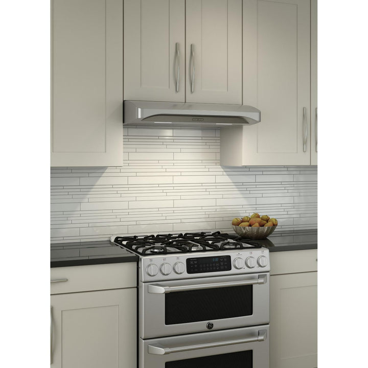 BROAN ALT230SS Elite 30-Inch Convertible Under-Cabinet Range Hood, Stainless Steel, 375 Max Blower CFM