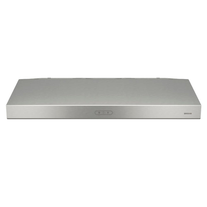 BROAN BCDF142SS Glacier 42-Inch Convertible Under-Cabinet Range Hood, 375 Max Blower CFM, Stainless Steel