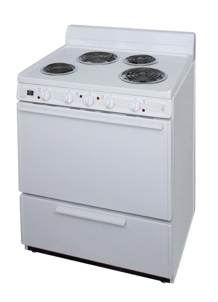 PREMIER EDKLOHOP 30 in. Freestanding Electric Range in White