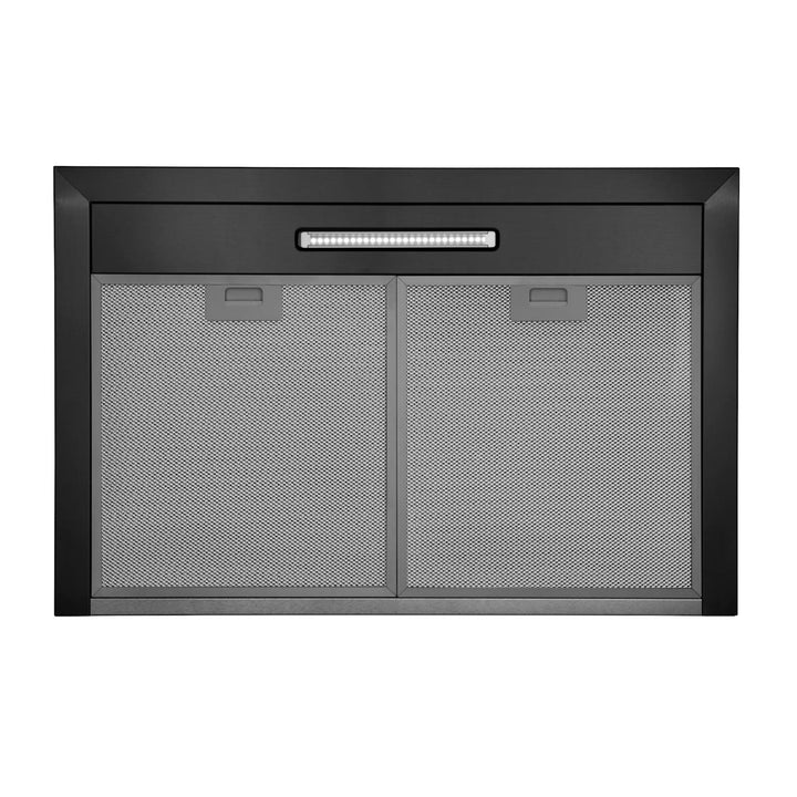 BROAN EW4336BLS Elite EW43 Series 36-Inch Convertible T-Style Chimney Range Hood, 460 Max Blower CFM, Black Stainless Steel