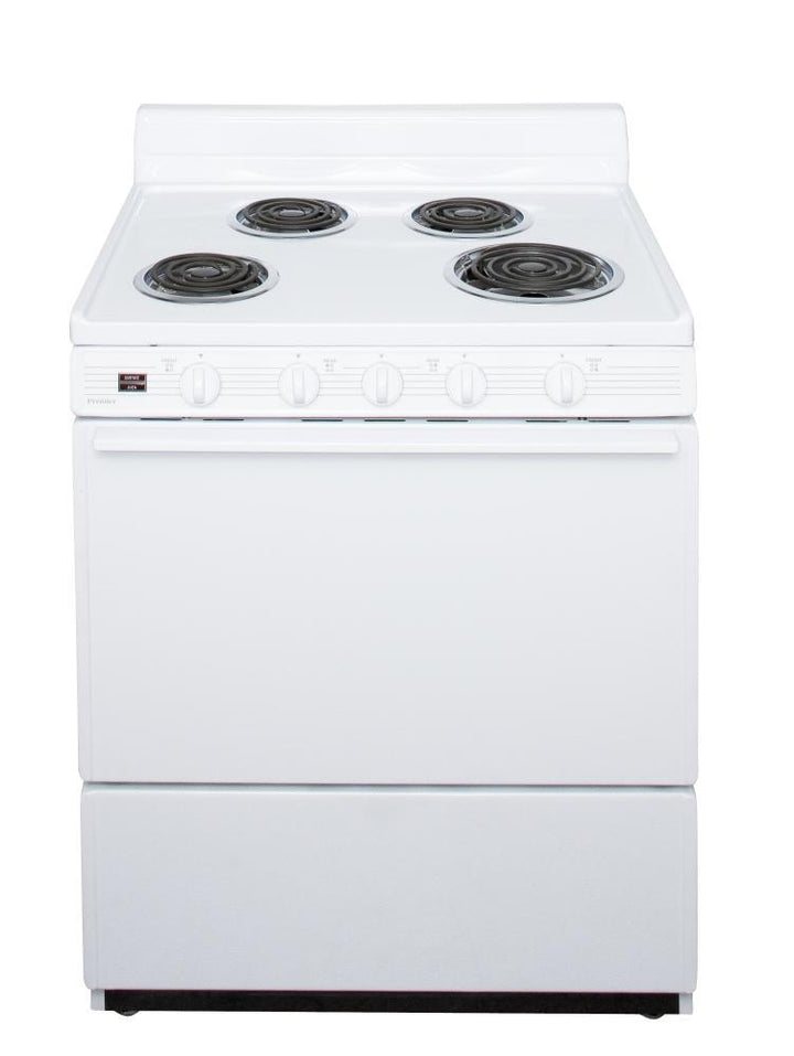 PREMIER EFK102OP 30 in. Freestanding Electric Range in White