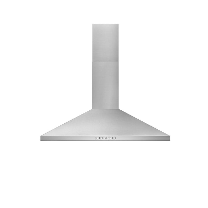 BROAN BWP2244SS 24-Inch Convertible Wall-Mount Pyramidal Chimney Range Hood, 450 MAX CFM, Stainless Steel