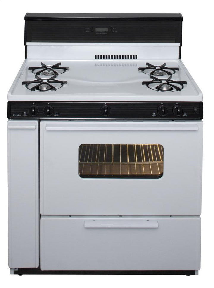 PREMIER SLK240WP 36 in. Freestanding Gas Range in White