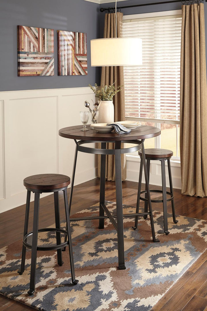 ASHLEY FURNITURE D307SDCB 2-piece Bar Stool Package