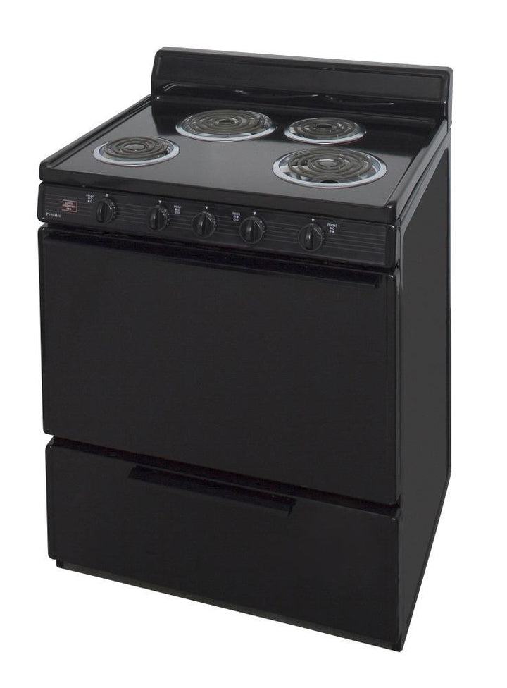 PREMIER EDK100BP 30 in. Freestanding Electric Range in Black