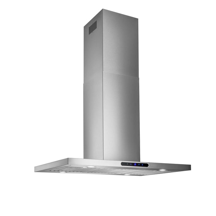 BROAN EIT1366SS Elite 36-Inch T-Style Island Range Hood, 640 Max Blower CFM, Stainless Steel, w/ Code Ready Technology