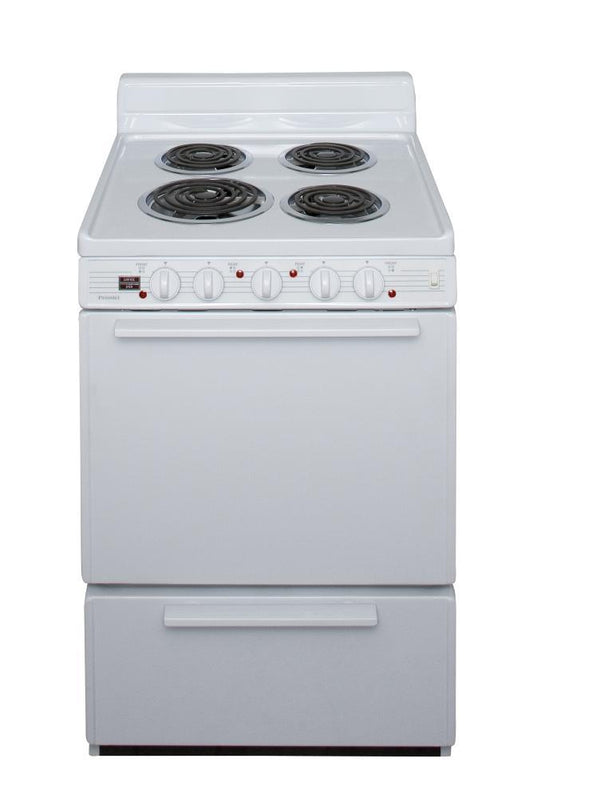 PREMIER ECKLOHOP 24 in. Freestanding Electric Range in White