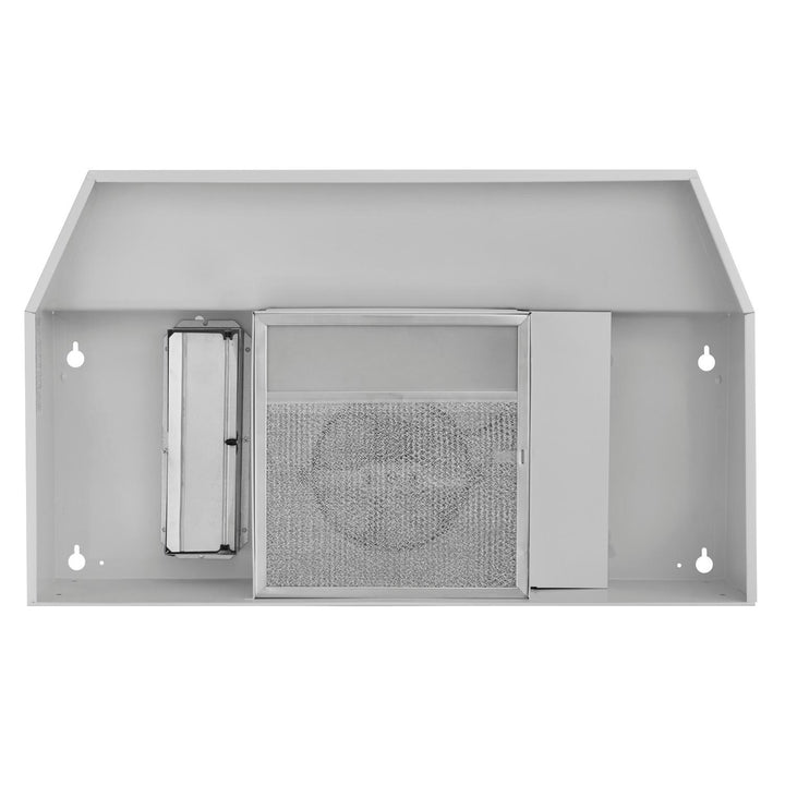 BROAN BUEZ024WW 24-Inch Ducted Under-Cabinet Range Hood w/ Easy Install System, 210 Max Blower CFM, White