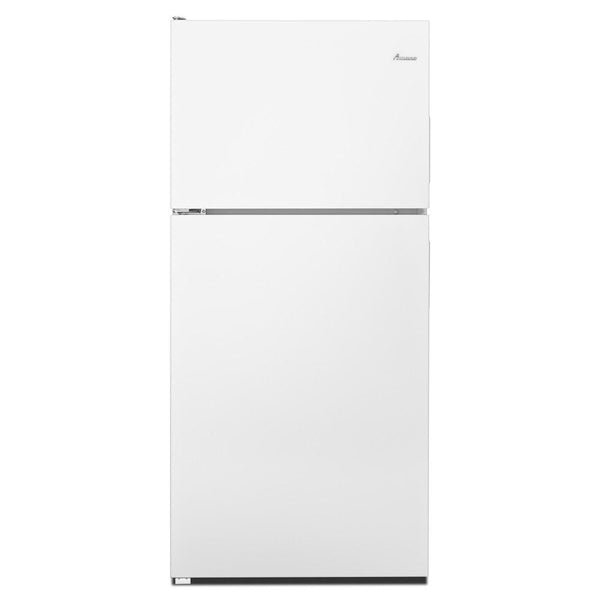 AMANA ART318FFDW 30-inch Amana R Top-Freezer Refrigerator with Glass Shelves