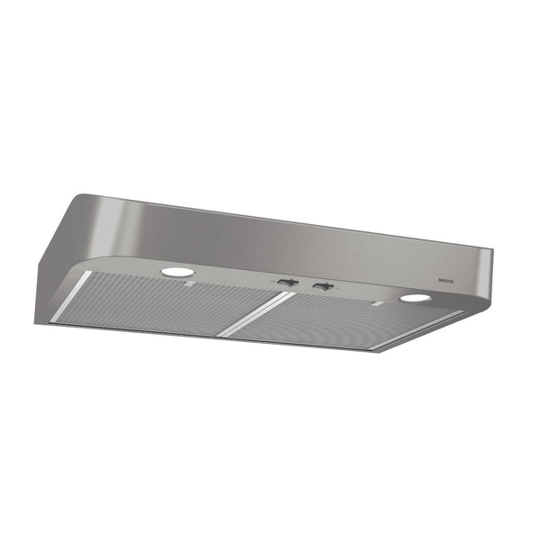 BROAN CLSC230SS Antero 30-Inch Under-Cabinet Range Hood, 375 MAX Blower CFM, Stainless Steel