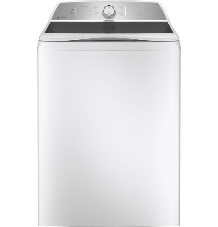 GE APPLIANCES PTW600BSRWS GE Profile TM 5.0 cu. ft. Capacity Washer with Smarter Wash Technology and FlexDispense TM