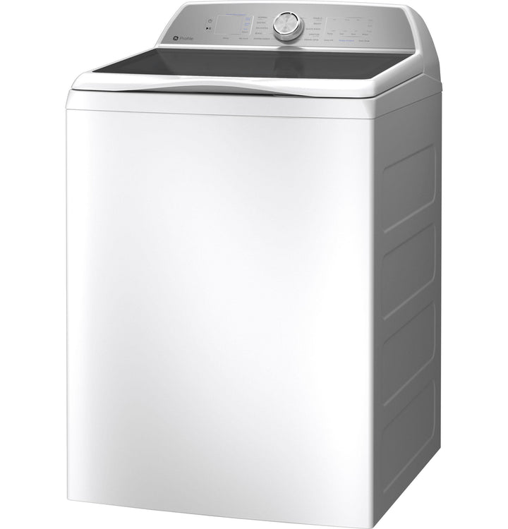 GE APPLIANCES PTW600BSRWS GE Profile TM 5.0 cu. ft. Capacity Washer with Smarter Wash Technology and FlexDispense TM