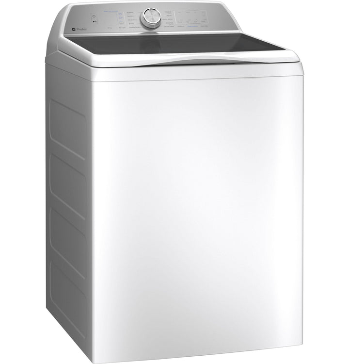 GE APPLIANCES PTW600BSRWS GE Profile TM 5.0 cu. ft. Capacity Washer with Smarter Wash Technology and FlexDispense TM